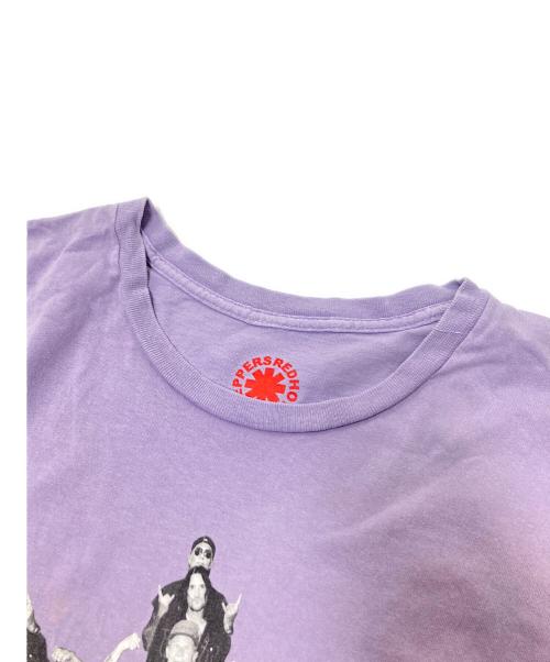 RED HOT CHILI PEPPERS（レッドホットチリペッパーズ）RED HOT CHILI PEPPERS (レッドホットチリペッパーズ) プリントTシャツ ラベンダー サイズ:Lの古着・服飾アイテム