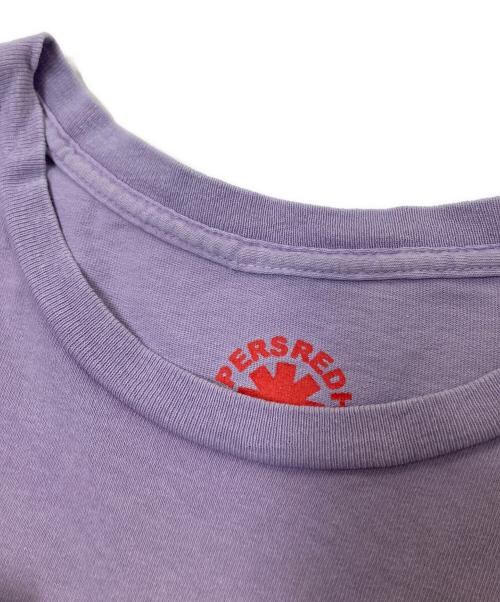 RED HOT CHILI PEPPERS（レッドホットチリペッパーズ）RED HOT CHILI PEPPERS (レッドホットチリペッパーズ) プリントTシャツ ラベンダー サイズ:Lの古着・服飾アイテム