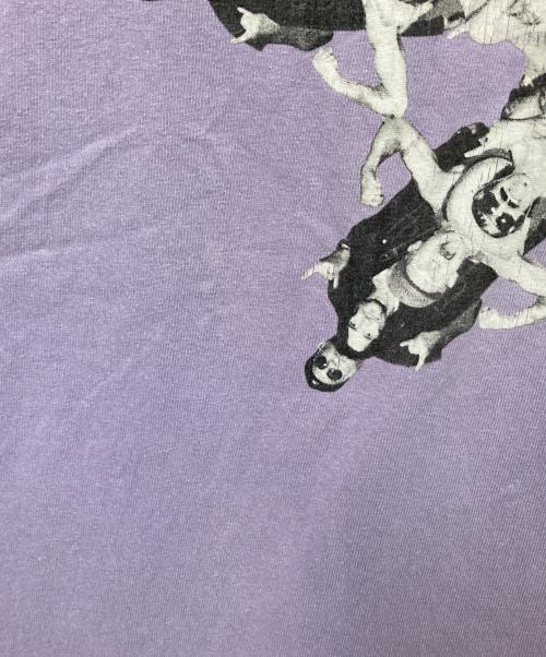 RED HOT CHILI PEPPERS（レッドホットチリペッパーズ）RED HOT CHILI PEPPERS (レッドホットチリペッパーズ) プリントTシャツ ラベンダー サイズ:Lの古着・服飾アイテム