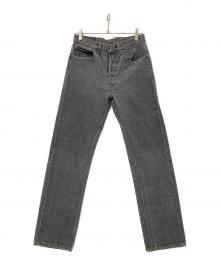 LEVI'S（リーバイス）の古着「先染め501デニムパンツ」｜ブラック