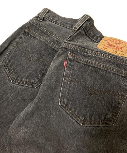 LEVI'S（リーバイス）LEVI'S (リーバイス) 先染め501デニムパンツ ブラック サイズ:W31×L32の古着・服飾アイテム