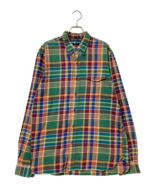 RALPH LAUREN（ラルフローレン）RALPH LAUREN (ラルフローレン) ネルシャツ マルチカラー サイズ:Lの古着・服飾アイテム