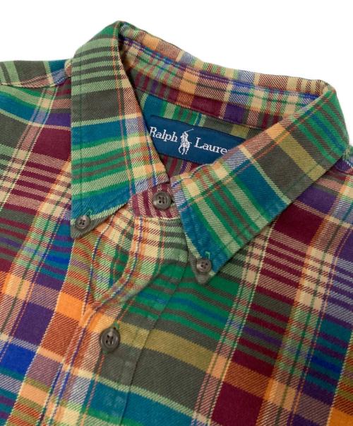 RALPH LAUREN（ラルフローレン）RALPH LAUREN (ラルフローレン) ネルシャツ マルチカラー サイズ:Lの古着・服飾アイテム