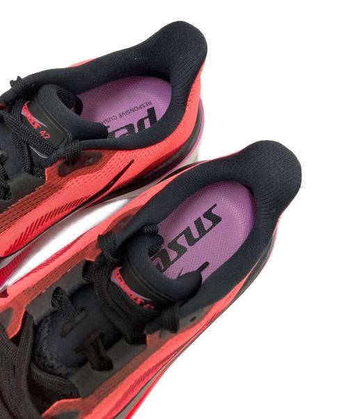 NIKE（ナイキ）NIKE (ナイキ) PEGASUS 42 ピンク×ブラック サイズ:24.5cmの古着・服飾アイテム