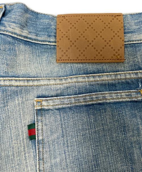 GUCCI（グッチ）GUCCI (グッチ) デニムパンツ インディゴ サイズ:46の古着・服飾アイテム
