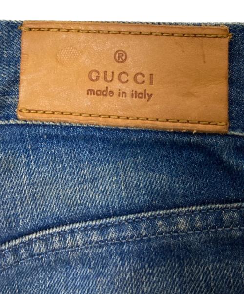 GUCCI（グッチ）GUCCI (グッチ) デニムパンツ インディゴ サイズ:44の古着・服飾アイテム