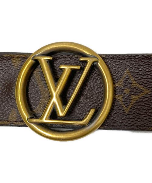 LOUIS VUITTON（ルイ ヴィトン）LOUIS VUITTON (ルイ ヴィトン) サンチュール LVサークルベルト ブラウン サイズ:下記参照の古着・服飾アイテム