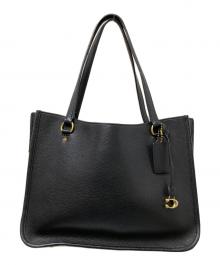 COACH（コーチ）の古着「タイラー キャリーオール トートバッグ」｜ブラック