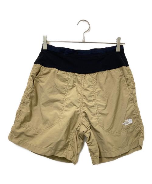 THE NORTH FACE（ザ ノース フェイス）THE NORTH FACE (ザ ノース フェイス) Free Run Short ベージュ サイズ:Lの古着・服飾アイテム