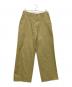 UNIVERSAL PRODUCTS.（ユニバーサルプロダクツ）の古着「NO TUCK CHINO TROUSERS」｜ベージュ