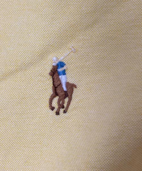 POLO RALPH LAUREN（ポロ・ラルフローレン）POLO RALPH LAUREN (ポロ・ラルフローレン) シャツ イエロー サイズ:Mの古着・服飾アイテム
