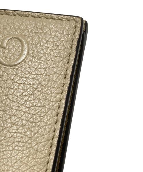 GUCCI（グッチ）GUCCI (グッチ) ロゴ コインウォレット ベージュ サイズ:下記参照の古着・服飾アイテム