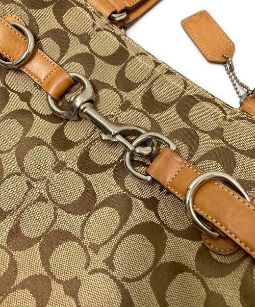 COACH（コーチ）COACH (コーチ) トートバッグ ベージュ×ブラウン サイズ:下記参照の古着・服飾アイテム