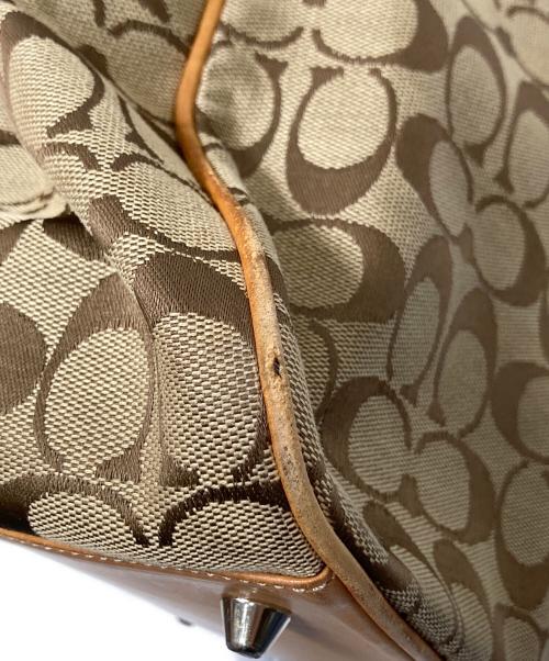 COACH（コーチ）COACH (コーチ) トートバッグ ベージュ×ブラウン サイズ:下記参照の古着・服飾アイテム