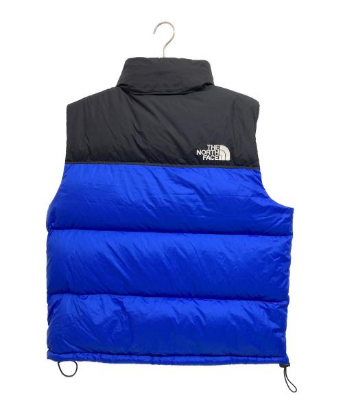 THE NORTH FACE（ザ ノース フェイス）THE NORTH FACE (ザ ノース フェイス) 1996 RETRO NUPTSE VEST ブラック×ブルー サイズ:Lの古着・服飾アイテム
