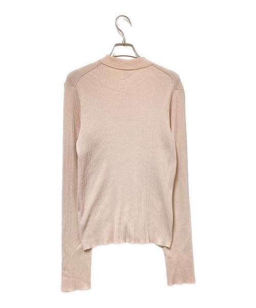 6(ROKU) BEAUTY&YOUTH（ロク ビューティーアンドユース）6(ROKU) BEAUTY&YOUTH (ロク ビューティーアンドユース) RIB SHIRT CARDIGAN ピンク サイズ:下記参照の古着・服飾アイテム