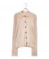 6(ROKU) BEAUTY&YOUTH（ロク ビューティーアンドユース）の古着「RIB SHIRT CARDIGAN」｜ピンク
