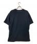 ISSEY MIYAKE MEN (イッセイミヤケメン) ジャガードストライプTシャツ ブラック サイズ:3：8000円