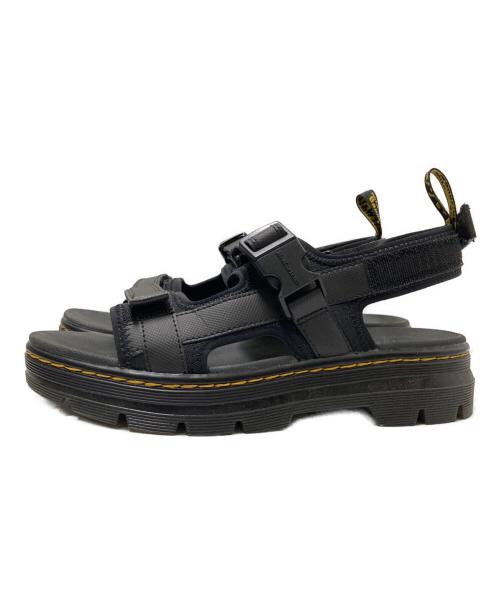 Dr.Martens（ドクターマーチン）Dr.Martens (ドクターマーチン) FORSTER マルチストラップ サンダル ブラック サイズ:US:8M/9Lの古着・服飾アイテム
