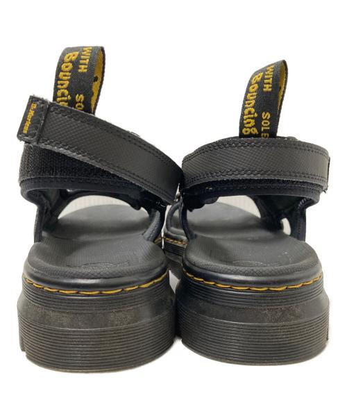 Dr.Martens（ドクターマーチン）Dr.Martens (ドクターマーチン) FORSTER マルチストラップ サンダル ブラック サイズ:US:8M/9Lの古着・服飾アイテム