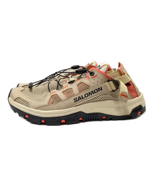 SALOMON（サロモン）SALOMON (サロモン) ローカットスニーカー ベージュ サイズ:23.0㎝の古着・服飾アイテム