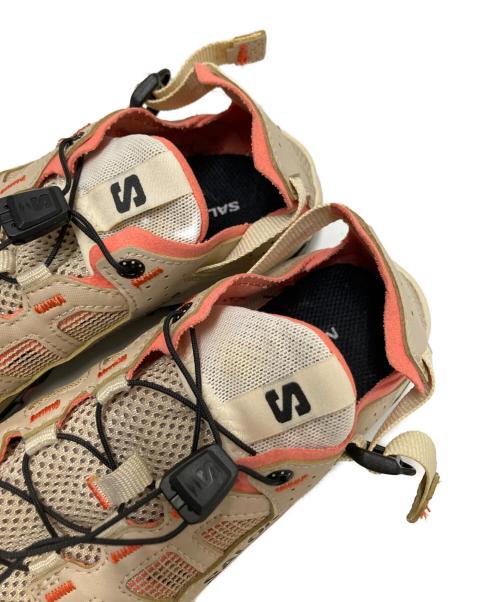 SALOMON（サロモン）SALOMON (サロモン) ローカットスニーカー ベージュ サイズ:23.0㎝の古着・服飾アイテム