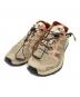 SALOMON（サロモン）の古着「ローカットスニーカー」｜ベージュ