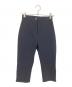 CLANE（クラネ）の古着「CAPRI RIB PANTS」｜ブラック