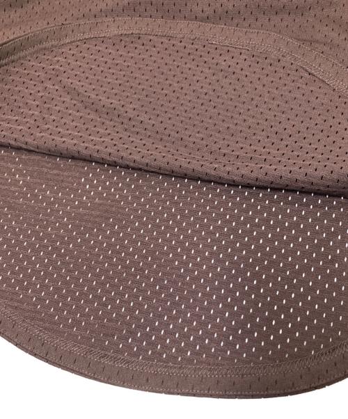 MITCHELL & NESS（ミッチェルアンドネス）MITCHELL & NESS (ミッチェルアンドネス) メッシュカットソー ブラウン サイズ:40（M） 未使用品の古着・服飾アイテム