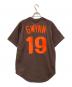 MITCHELL & NESS (ミッチェルアンドネス) メッシュカットソー ブラウン サイズ:40（M） 未使用品：5000円