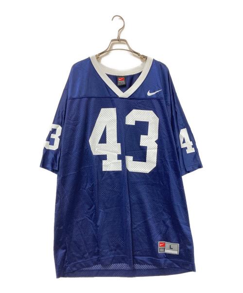 NIKE（ナイキ）NIKE (ナイキ) メッシュカットソー ネイビー サイズ:Lの古着・服飾アイテム