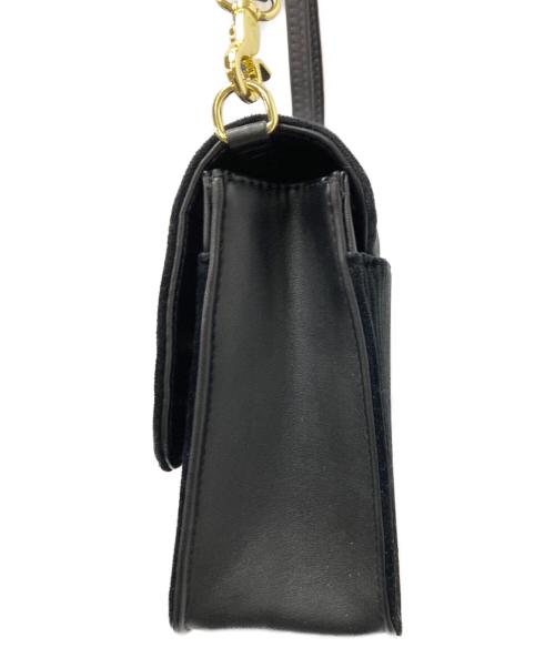 U.S POLO ASSN（ユーエスポロアッスン）U.S POLO ASSN (ユーエスポロアッスン) コーデュロイショルダーバッグ ブラック サイズ:下記参照 未使用品の古着・服飾アイテム