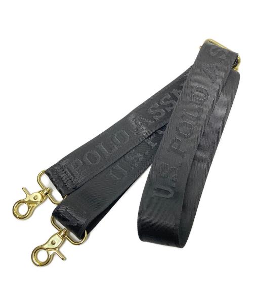 U.S POLO ASSN（ユーエスポロアッスン）U.S POLO ASSN (ユーエスポロアッスン) コーデュロイショルダーバッグ ブラック サイズ:下記参照 未使用品の古着・服飾アイテム