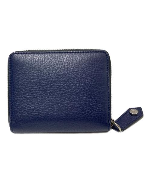 Vivienne Westwood（ヴィヴィアンウエストウッド）Vivienne Westwood (ヴィヴィアンウエストウッド) SMALL ZIP WALLET MILANO ネイビー サイズ:下記参照の古着・服飾アイテム