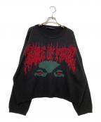 DROPDEADドロップデッド）の古着「ニット」｜レッド