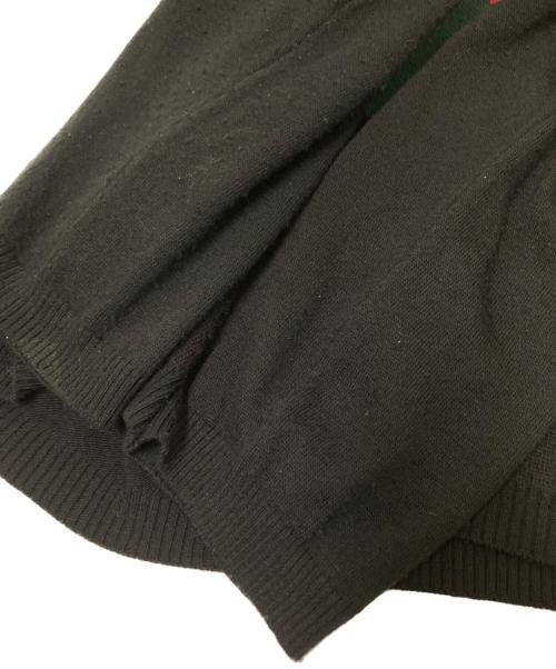 DROPDEAD（ドロップデッド）DROPDEAD (ドロップデッド) ニット レッド サイズ:Mの古着・服飾アイテム