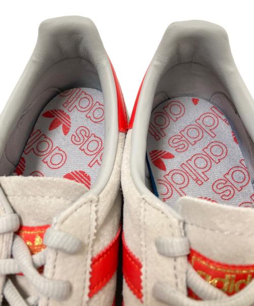adidas（アディダス）adidas (アディダス) HANDBALL SPEZIAL GRAY RED GUM グレー×レッド サイズ:27.0cmの古着・服飾アイテム
