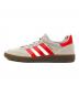 adidas (アディダス) HANDBALL SPEZIAL GRAY RED GUM グレー×レッド サイズ:27.0cm：8000円