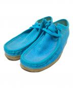 CLARKSクラークス）の古着「ワラビーシューズ」｜グリーン×ベージュ