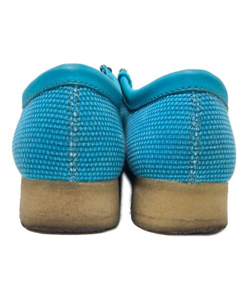 CLARKS（クラークス）CLARKS (クラークス) ワラビーシューズ グリーン×ベージュ サイズ:US:9 Mの古着・服飾アイテム