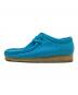 CLARKS (クラークス) ワラビーシューズ グリーン×ベージュ サイズ:US:9 M：4000円