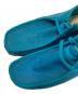 中古・古着 CLARKS (クラークス) ワラビーシューズ グリーン×ベージュ サイズ:US:9 M：4000円