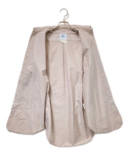 BROOKS BROTHERS（ブルックスブラザーズ）BROOKS BROTHERS (ブルックスブラザーズ) ラウンドカラーシャツ ベージュ サイズ:BB 0の古着・服飾アイテム