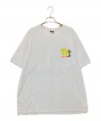 stussyステューシー）の古着「プリントTシャツ」｜ホワイト