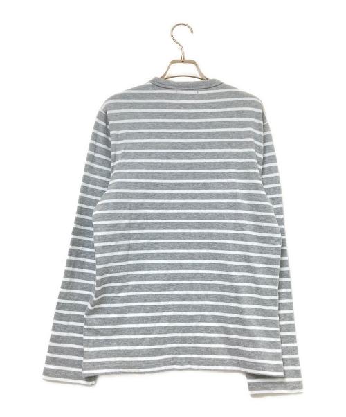 POLO RALPH LAUREN（ポロ・ラルフローレン）POLO RALPH LAUREN (ポロ・ラルフローレン) ボーダーTシャツ グレー×ホワイト サイズ:Sの古着・服飾アイテム