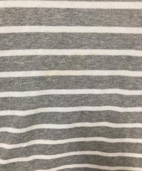 POLO RALPH LAUREN（ポロ・ラルフローレン）POLO RALPH LAUREN (ポロ・ラルフローレン) ボーダーTシャツ グレー×ホワイト サイズ:Sの古着・服飾アイテム