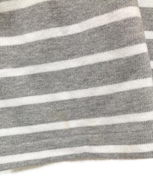 POLO RALPH LAUREN（ポロ・ラルフローレン）POLO RALPH LAUREN (ポロ・ラルフローレン) ボーダーTシャツ グレー×ホワイト サイズ:Sの古着・服飾アイテム