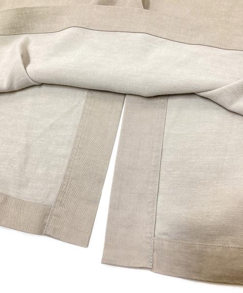 BEARDSLEY（ビアズリー）BEARDSLEY (ビアズリー) ショートベスト ベージュの古着・服飾アイテム