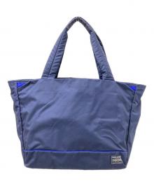 PORTER GIRL（ポーターガール）の古着「MOUSSE TOTE BAG(M)」｜ネイビー