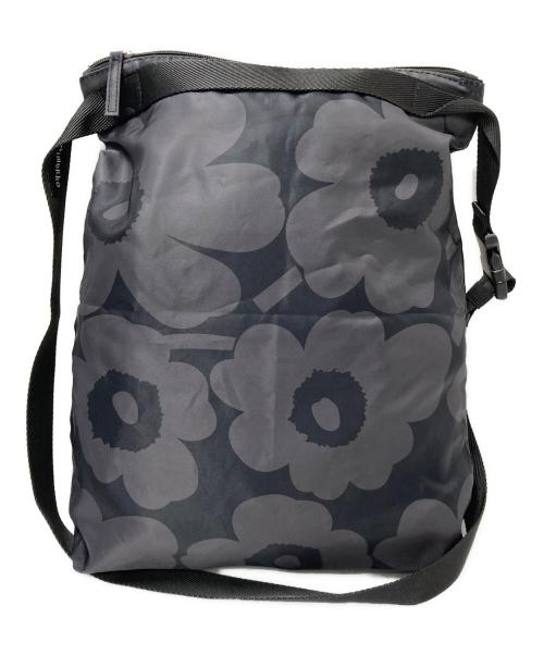 marimekko（マリメッコ）marimekko (マリメッコ) Mini Unikko Neat Crossbody M ブラック サイズ:下記参照の古着・服飾アイテム